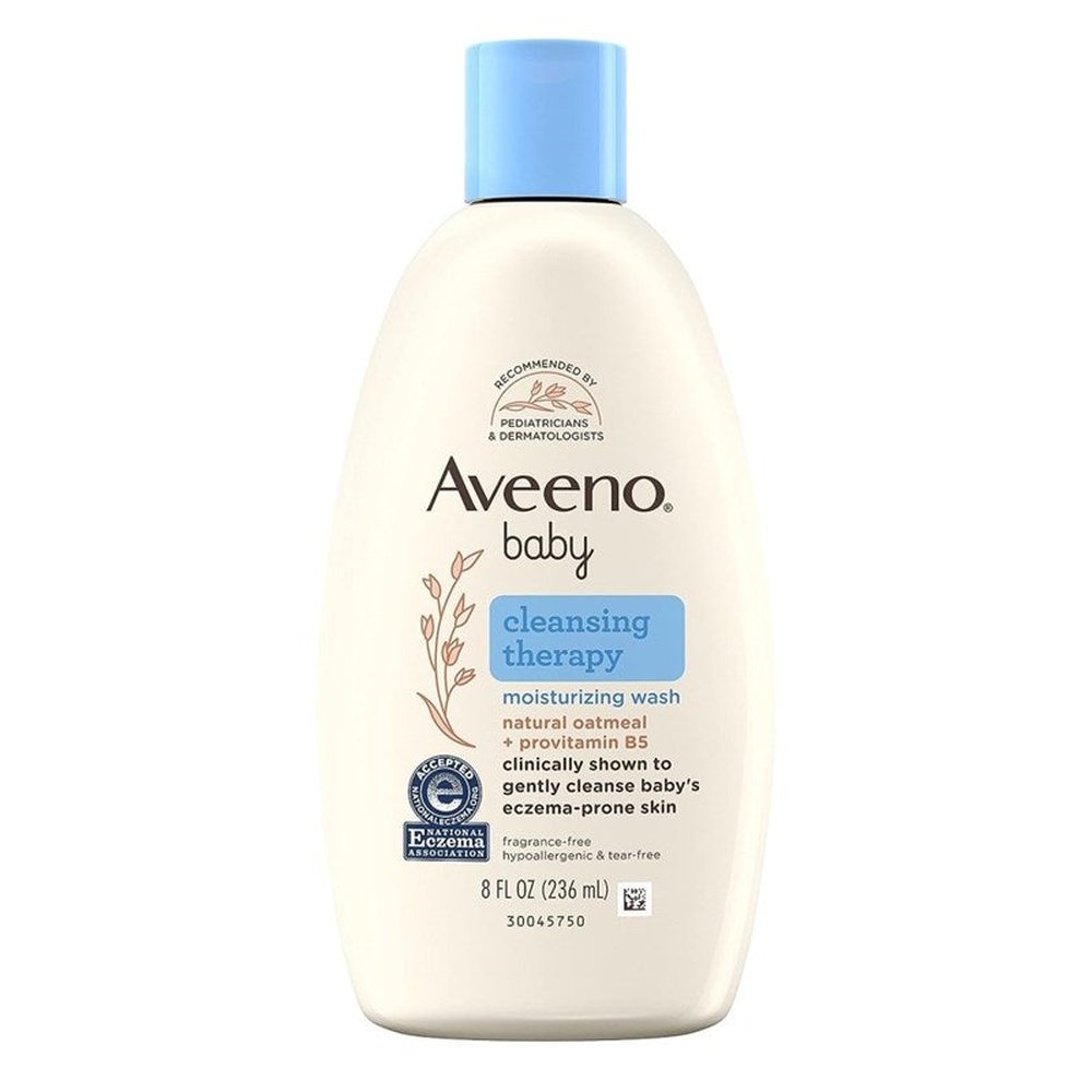 Aveeno Baby Moisturizing Wash Cleansing Therapy 8oz