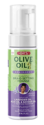 Ors Olive Oil Mousse Braidzone Braid Setting 7oz