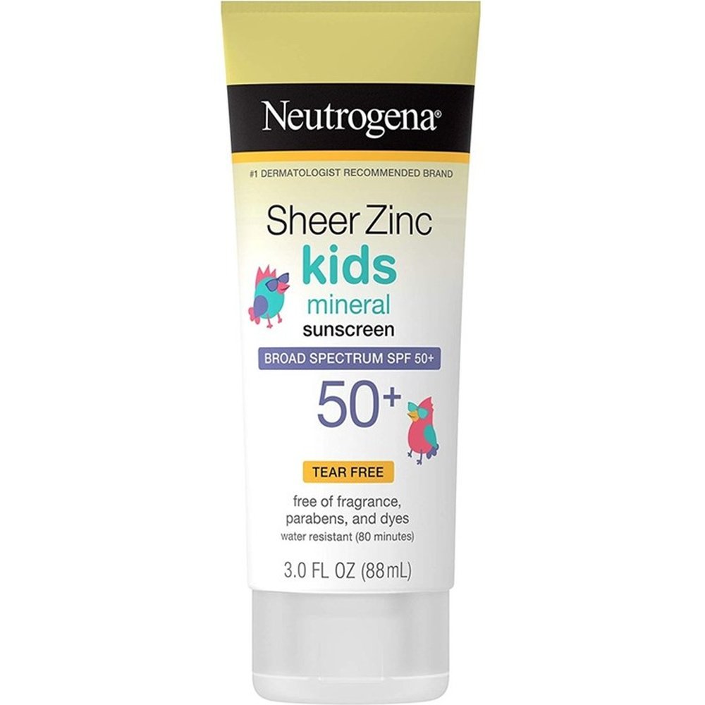 Neutrogena Sheer Zinc Kids Spf#50+ Lotion 3oz