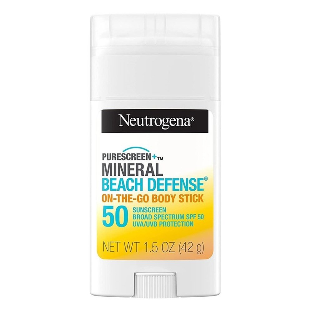 Neutrogena Beach Defense Spf#50 Minerl Body Stick 1.5oz