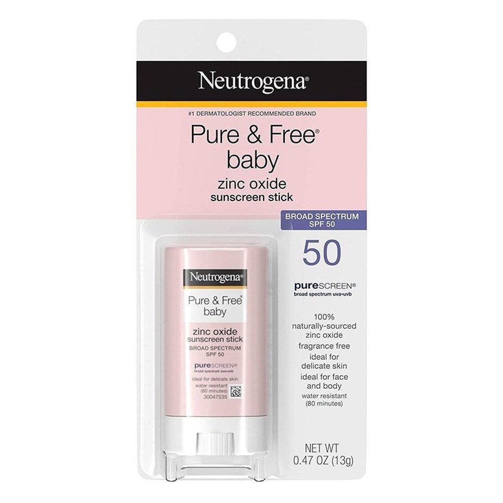 Neutrogena Pure & Free Baby Spf#50 Sunscreen Stick 0.47oz