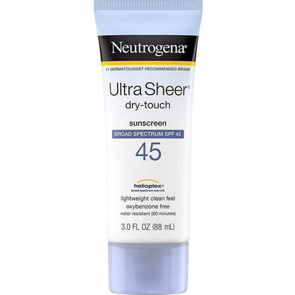 Neutrogena Ultra Sheer Spf#45 Dry Touch Lotion 3oz