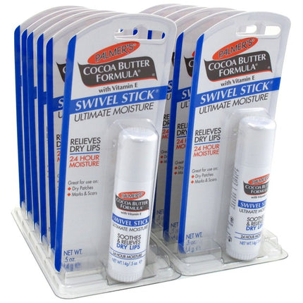 Palmers Cocoa Butter Stick Swivel Ultimate Moisture(12 Pieces)