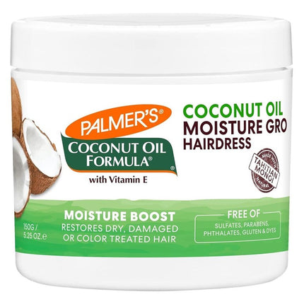 Palmers Coconut Oil Moisture Gro Hairdress Jar 5.25oz