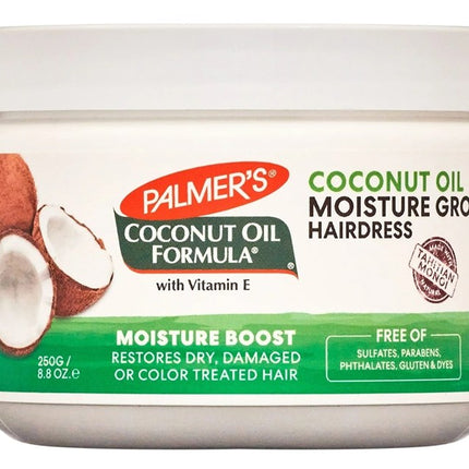 Palmers Coconut Oil Moisture Boost Gro Hairdress Jar 8.8oz