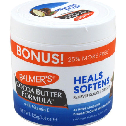 Palmers Cocoa Butter Jar With Vitamin-E 4.4oz Bonus