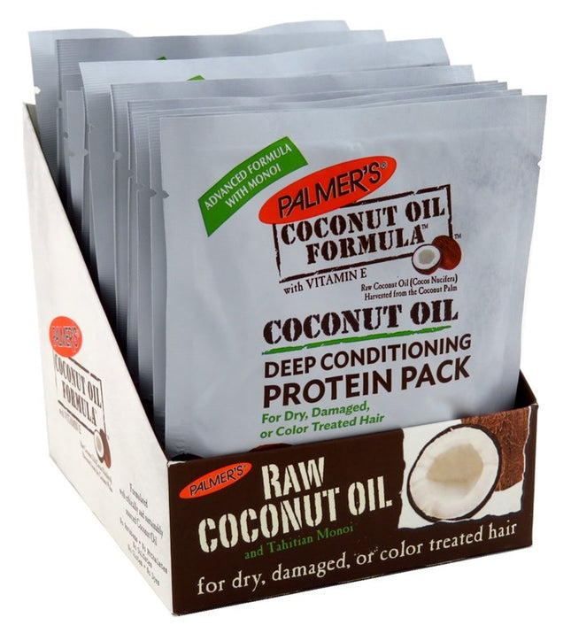 Palmers Coconut Oil Protein Pack Conditioner 2.1oz (12 Pieces)