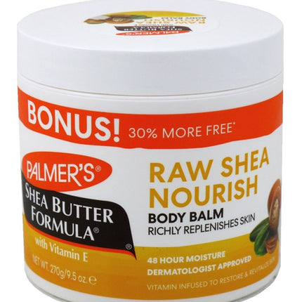 Palmers Raw Shea Nourish Body Balm Bonus 9.5oz Jar