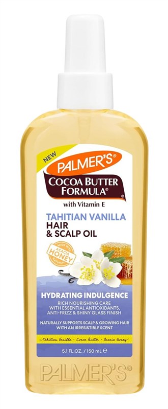 Palmers Hair & Scalp Oil Tahitian Vanilla 5.1oz Pump
