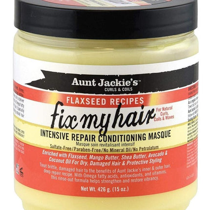 Aunt Jackies Fix My Hair Conditioning Masque 15oz