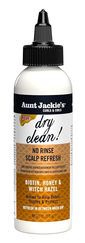 Aunt Jackies Dry Clean No Rinse Scalp Refresh 6oz