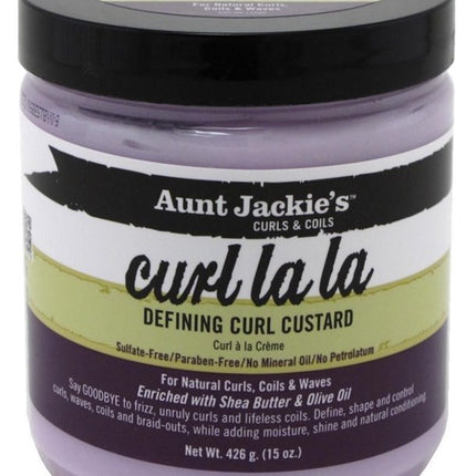 Aunt Jackies Curl La La Defining Curl Custard 15oz Jar