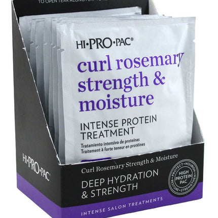 Hi-Pro-Pac Pks Curl Rosemary Strength/Moisture 1.75oz (8 Pieces)