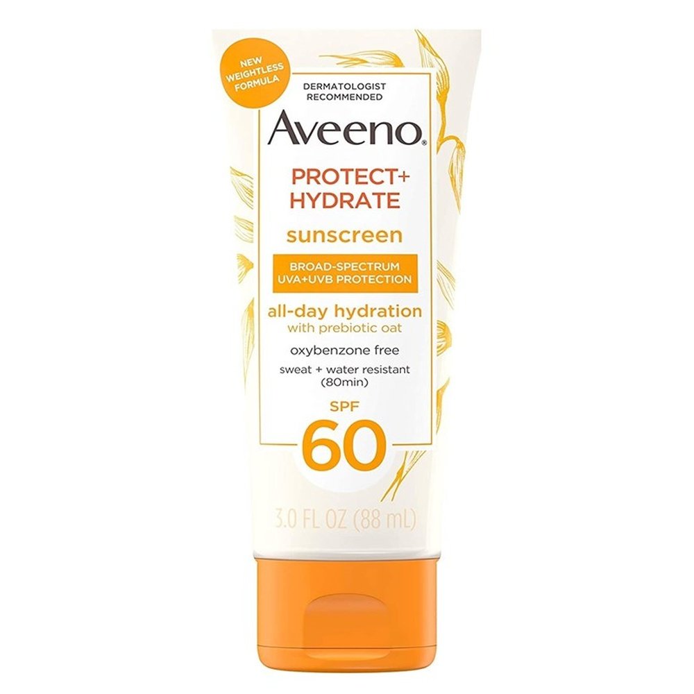 Aveeno Spf#60 Protect+Hydrate Sunscreen All Day Lotion 3oz