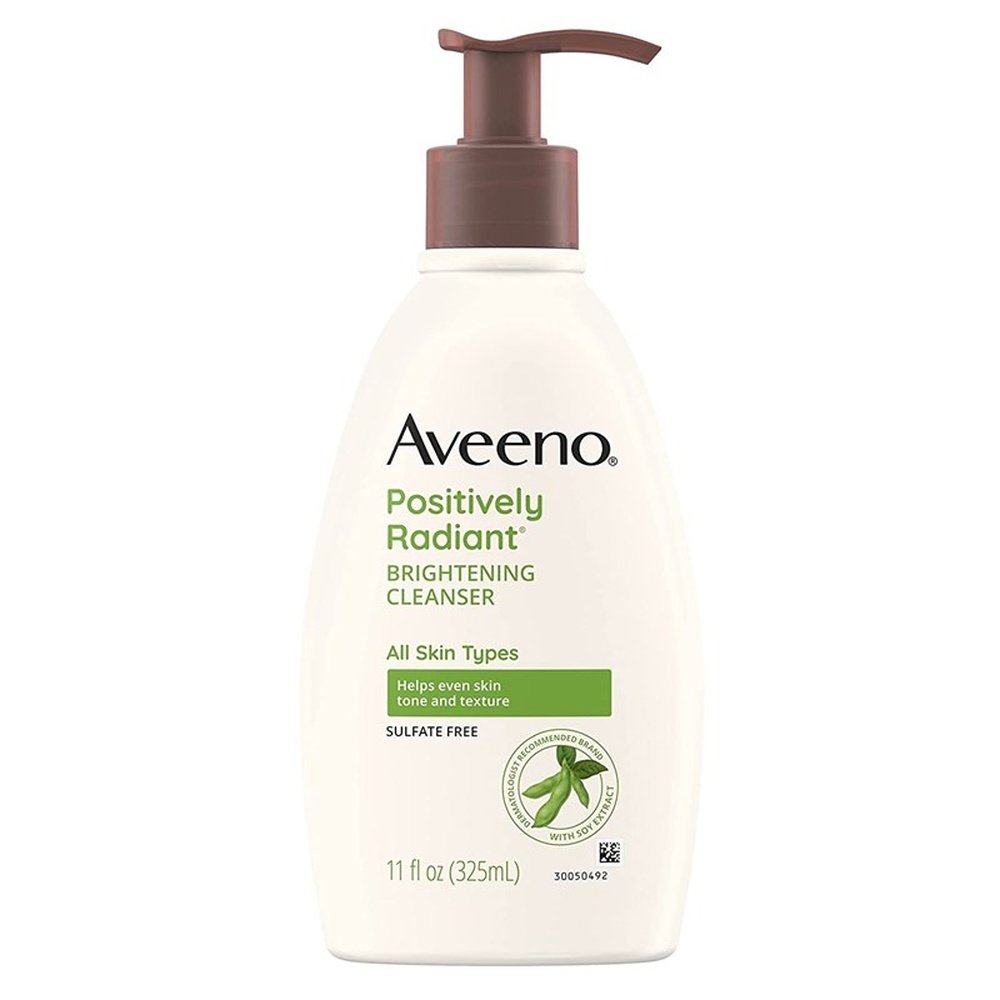 Aveeno Positively Radiant Brightening Cleanser 11oz