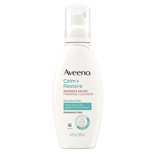 Aveeno Calm + Restore Foaming Cleanser 6oz