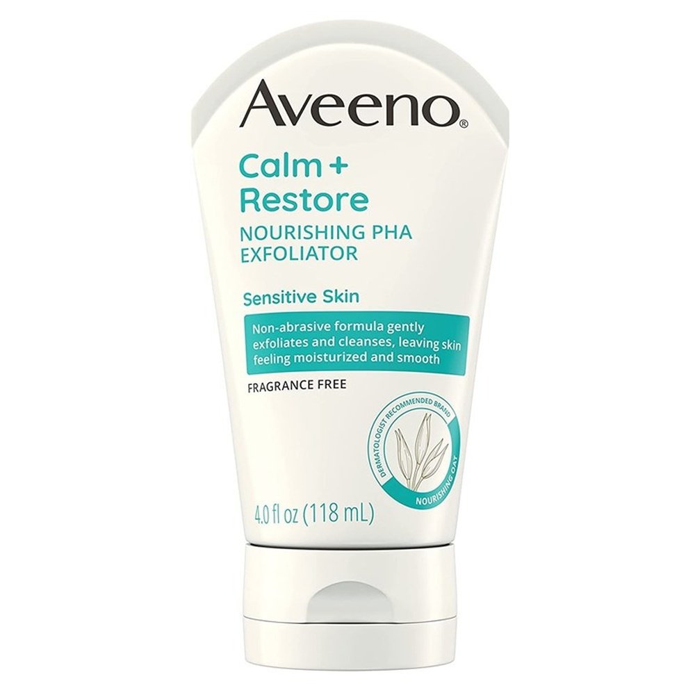 Aveeno Calm + Restore Nourishing Pha Exfoliator 4oz