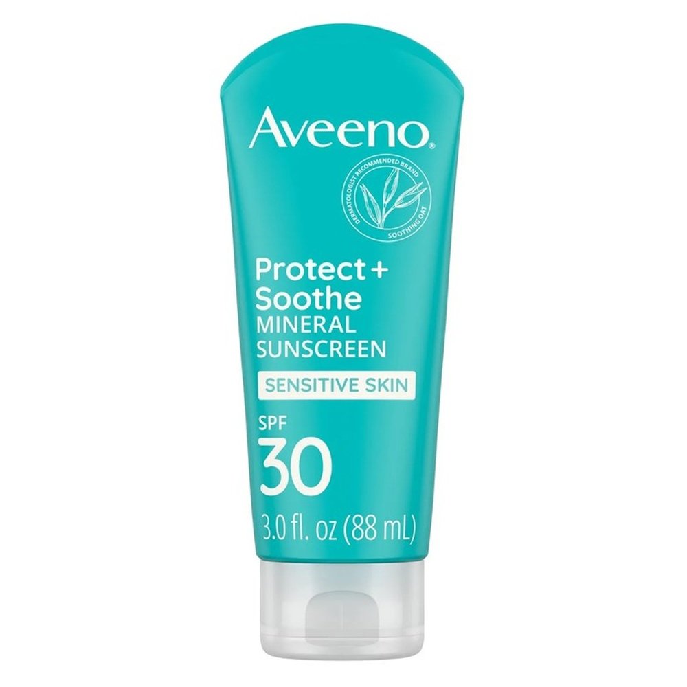 Aveeno Spf#30 Protect + Soothe Mineral Sunscrn Sensitive 3oz