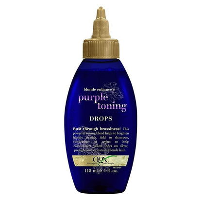 Ogx Purple Toning Drops 4oz .