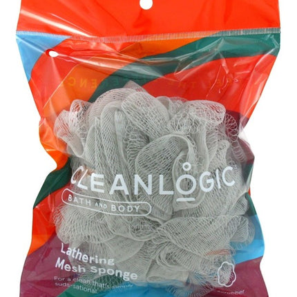 Clean Logic Bath & Body Lathering Mesh Sponge (6 Pieces)