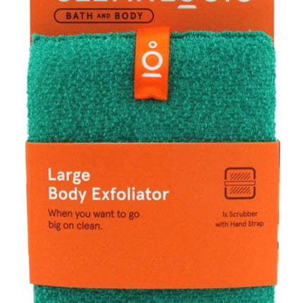 Clean Logic Bath & Body Large Body Exfoliator W/Strap
