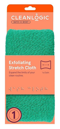 Clean Logic Bath & Body Exfoliating Stretch Cloth