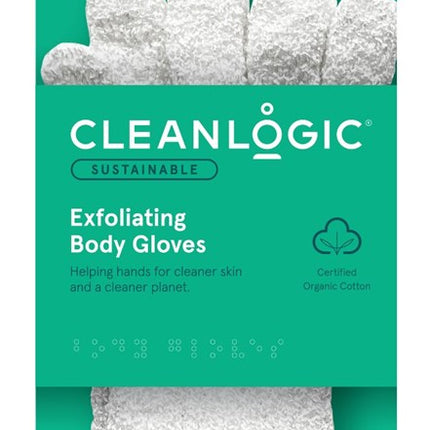 Clean Logic Sustainable Exfoilating Body Gloves