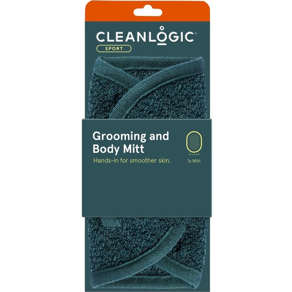 Clean Logic Sport Grooming And Body Mitt