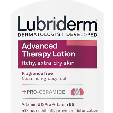 Lubriderm Advanced Therapy Lotion 16oz Itchy Dry Skin