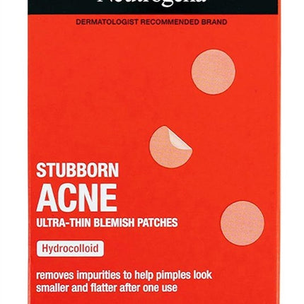 Neutrogena Stubborn Acne Ultra Thin Blemish Patches 24 Count