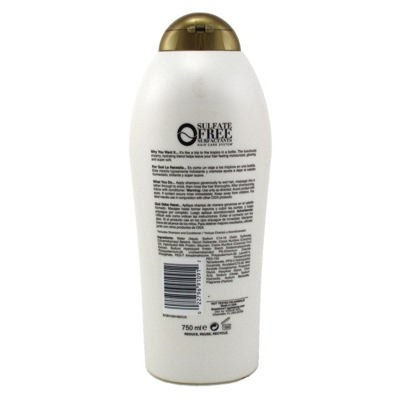 Ogx Shampoo Coconut Milk 25.4oz