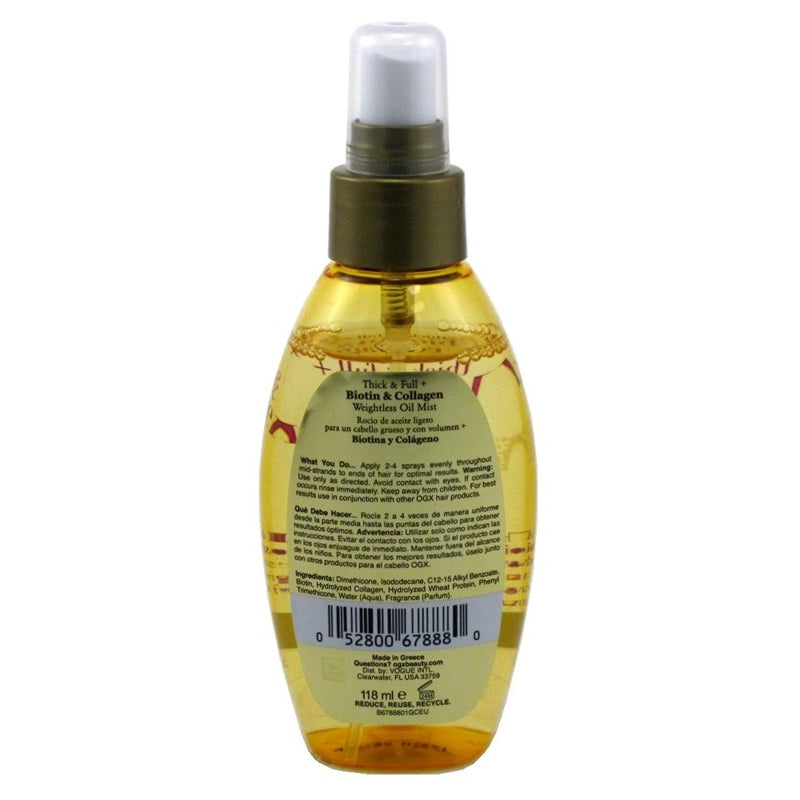 Ogx Biotin & Collagen Oil Mist 4oz