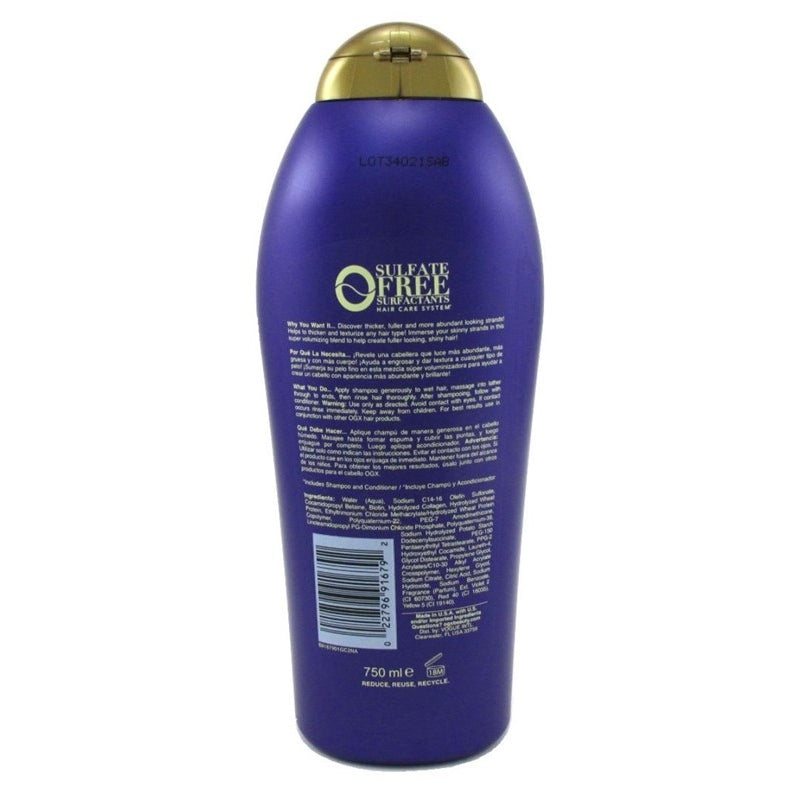 Ogx Shampoo Biotin & Collagen 25.4oz