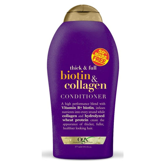 Ogx Conditioner Biotin & Collagen 19.5oz Bonus