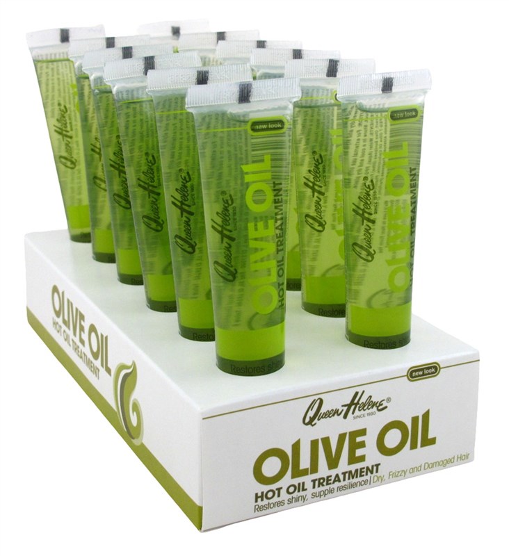 Queen Helene Hot Oil Olive Oil Treatment 1oz Tube)