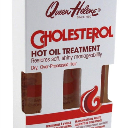 Queen Helene Cholesterol Hot Oil Treatment 3 Ct 1oz Tubes