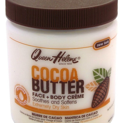 Queen Helene Cocoa Butter Creme Face & Body 15oz Jar