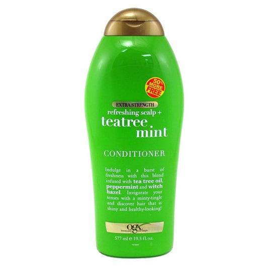 Ogx Conditioner Tea Tree Mint Extra Strength 19.5oz Bonus