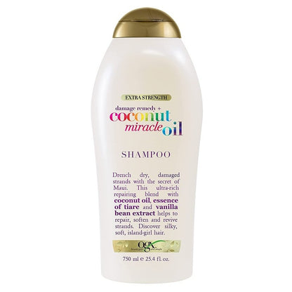 Ogx Shampoo Coconut Miracle Oil Extra Strength 25.4oz