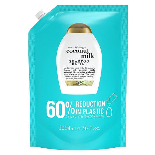 Ogx Shampoo Coconut Milk Nourishing Refill 36oz