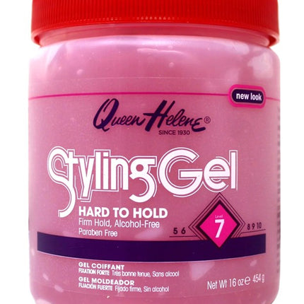Queen Helene Styling Gel Hard To Hold Firm Hold 16oz