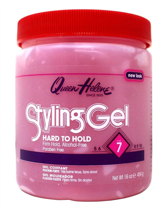 Queen Helene Styling Gel Hard To Hold Firm Hold 16oz