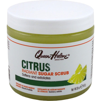 Queen Helene Sugar Scrub Citrus Radiant 20oz