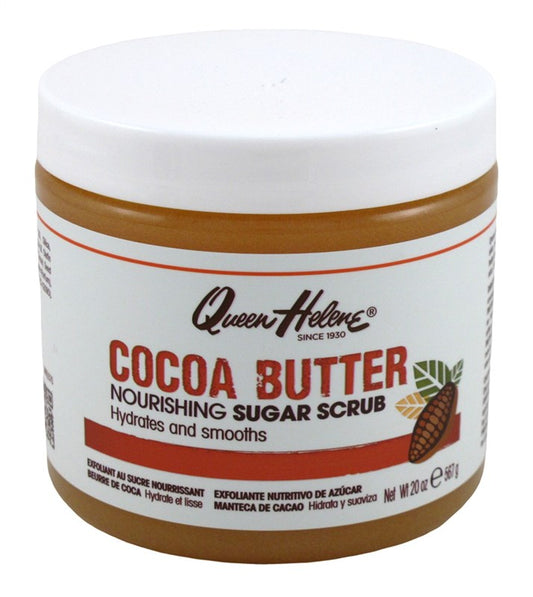 Queen Helene Sugar Scrub Cocoa Butter Nourishing 20oz