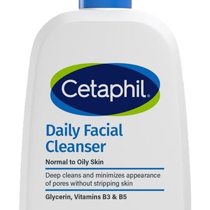 Cetaphil Daily Facial Cleanser 16oz Normal To Oily Skin
