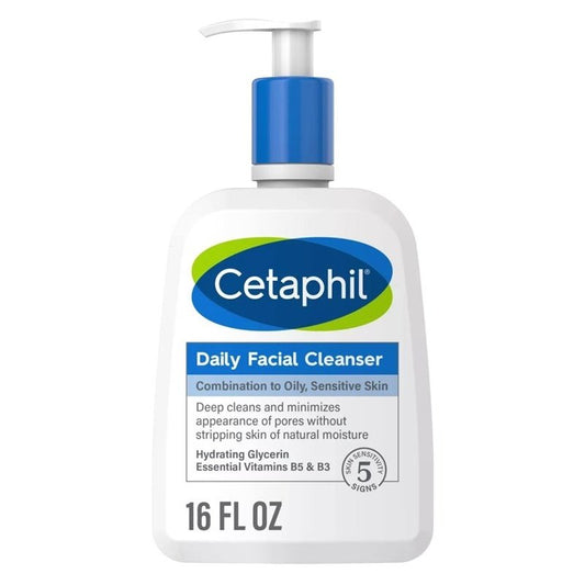 Cetaphil Daily Facial Cleanser Fragrance-Free 16oz