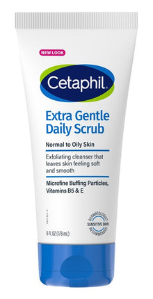 Cetaphil Daily Scrub Extra Gentle 6oz Normal To Oily