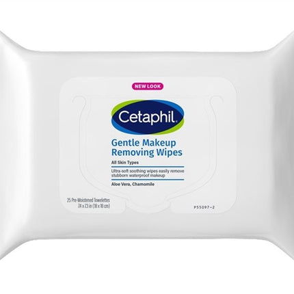 Cetaphil Gentle Makeup Removing Wipes 25 Count