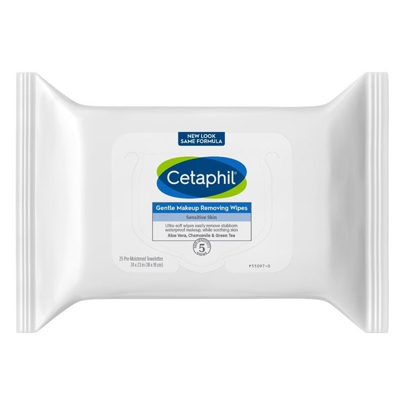 Cetaphil Gentle Makeup Removing Wipes 25 Count