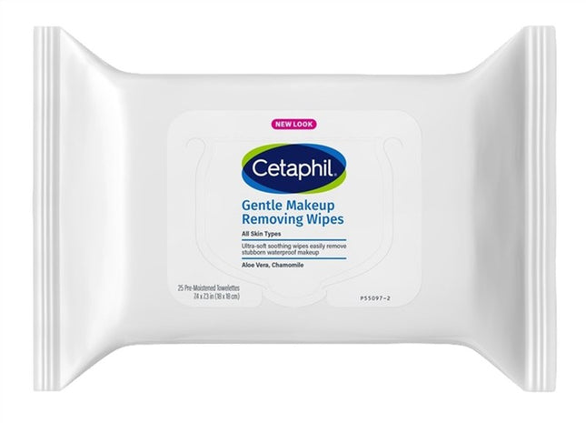 Cetaphil Gentle Makeup Removing Wipes 25 Count